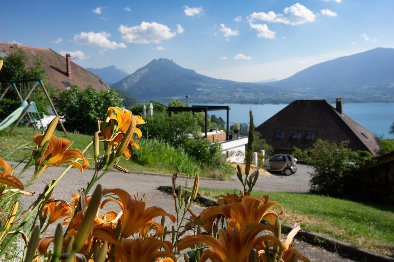 T3 Avec Vue Sur Le Lac D'Annecy Appartement Veyrier-du-Lac Buitenkant foto